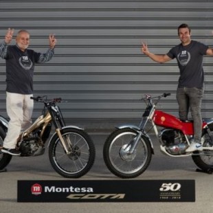 La popular Montesa Cota cumple 50 años de vida y 65 títulos mundiales en la especialidad de trial