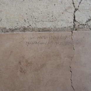 Un grafiti encontrado en Pompeya puede resolver el debate histórico sobre la fecha de erupción del Vesubio