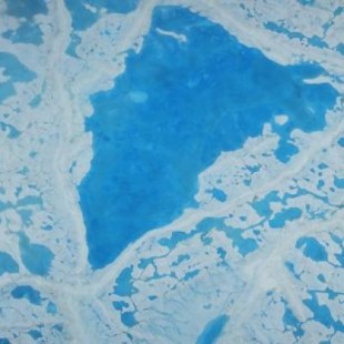 Un remolino de agua dulce ártica se cierne sobre el Atlántico norte (ING)