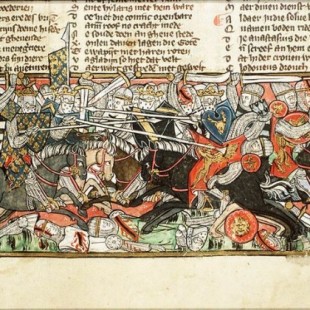 La batalla de Vouillé. Los visigodos miran hacia Hispania