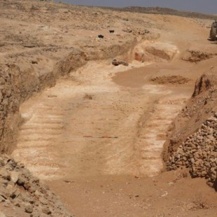 Descubierto sistema para mover bloques de piedra hace 4500 años en cantera egipcia