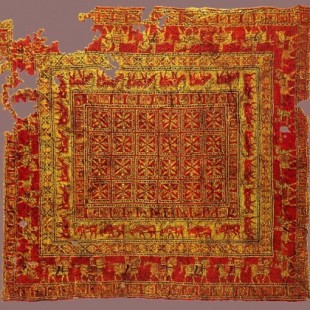 La alfombra más antigua del mundo, encontrada en una tumba de la Edad del Hierro