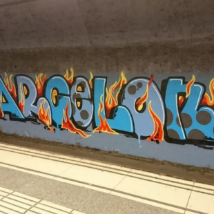 Una sentencia pionera considera delito los grafitis en el metro