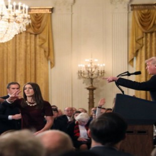 La bronca entre Trump y un periodista en la Casa Blanca
