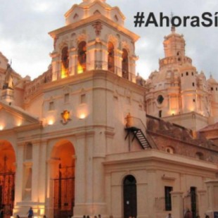 Ciudadanos anuncia un mitin en Córdoba con la foto de la catedral de la Córdoba argentina