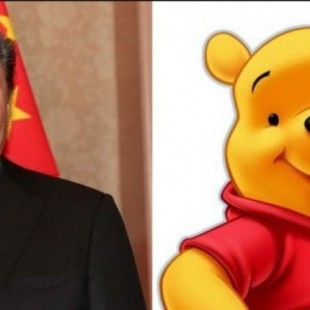 La Policía pide al Winnie the Pooh de Puerta del Sol que no se disfrace para no ofender a Xi Jinping durante su visita