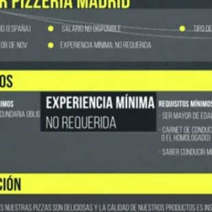 Limpiador, reponedor y repartidor de pizza por 247 euros al mes: Carretera y manta destapa los 'Mierda Jobs'