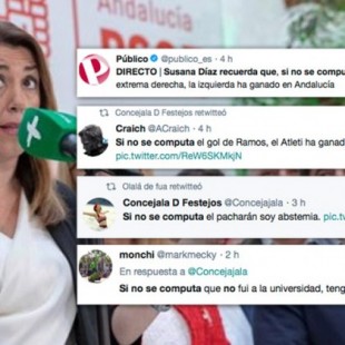 Susana Díaz dice que si no se computa la extrema derecha hay una mayoría de la izquierda en Andalucía