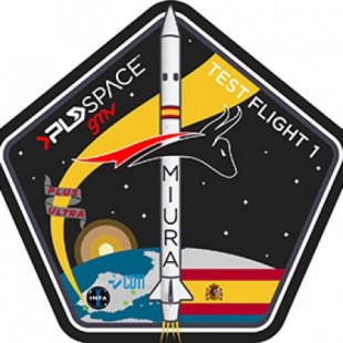 PLD Space presenta el emblema para la primera misión espacial del cohete MIURA 1