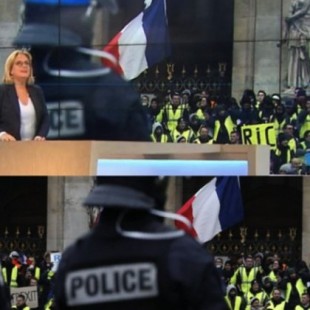 France 3 recibe fuertes críticas tras modificar una pancarta anti-Macron (FR)