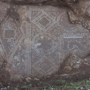 Descubierto un nuevo mosaico romano en Asturias