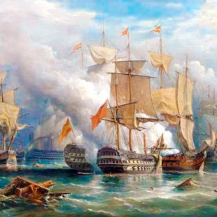 La batalla del cabo de San Vicente 