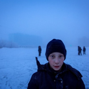 Fotógrafo callejero ruso documenta la vida en la región más fría de Rusia