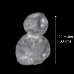 Ultima Thule, un cuerpo primigenio con forma de muñeco de nieve en las afueras del sistema solar