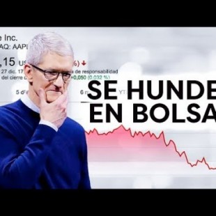 Batacazo en bolsa de Apple tras reconocer su CEO que las ventas del iPhone no funcionan