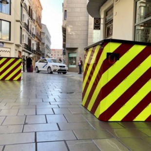 Testudos, el bolardo móvil que protegerá la cabalgata de Málaga