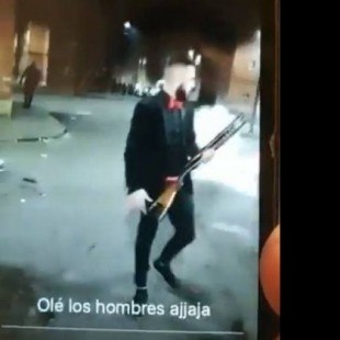 Celebración de fin de año a tiros y en presencia de menores en un barrio de Valladolid