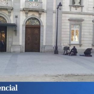 Detienen a ocho militantes de Arran por desórdenes públicos frente al Supremo