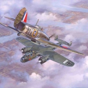 El piloto que estrelló su avión contra un bombardero alemán para salvar Buckingham Palace