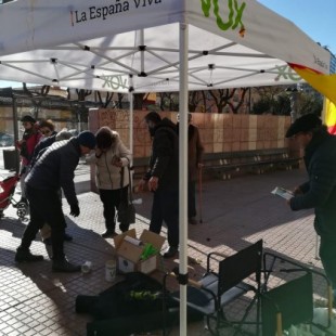 Atacan un acto de VOX Zaragoza con extintor, huevos y heces