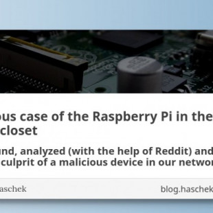 El curioso caso de la Raspberry Pi en el rack de comunicaciones [ENG]