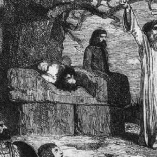 Nemeton y sacrificios humanos de los druidas en la religión celta