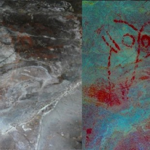 Descubren en Casaio el mayor conjunto de pinturas esquemáticas prehistóricas de Galicia