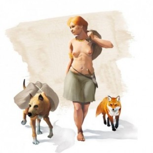Perros y zorros de la Edad de Bronce tenían patologías en la columna vertebral ligadas al transporte de objetos pesados