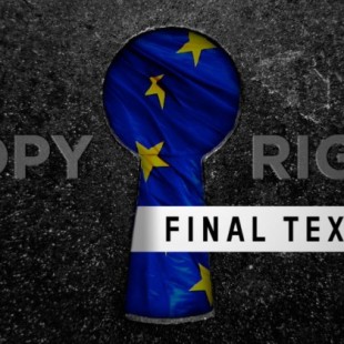Se acaba de finalizar el texto del artículo 13 y la Directiva de la UE sobre derechos de autor [Eng]