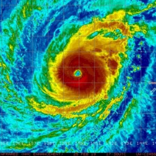 Wutip - El primer tifón de categoría 5 jamás registrado en febrero