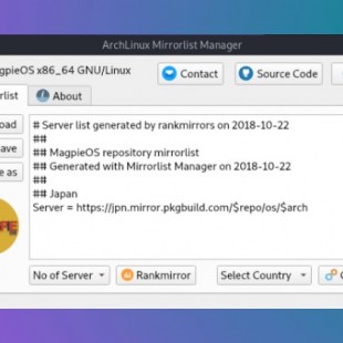 Administre sus mirrors con ArchLinux Mirrorlist Manager (ENG)