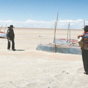 El Poopó desaparece, el segundo lago más grande de Bolivia ha llegado a su fin