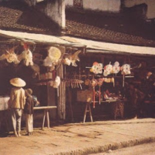 Hanói a color a principios del siglo XX