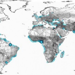 Emisiones plásticas desde ríos a los océanos del mundo (ING)