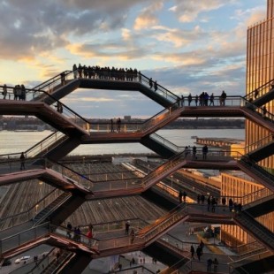 The Vessel: la nueva estructura turística de Nueva York en 360° y 4K, es un poco como estar allí