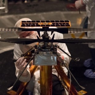 El nuevo helicóptero de la NASA está listo para volar en Marte