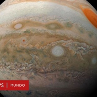 Juno: la espectacular imagen de Júpiter como nunca antes lo habías visto