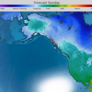 Alaska alcanzó 21,1 grados celsius por primera vez en registros