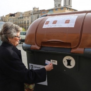 Girona identificará a los usuarios de los contenedores de residuos urbanos