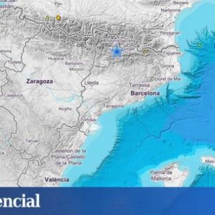 Un terremoto de magnitud 4.3 se deja sentir en varias localidades de Lleida y Barcelona