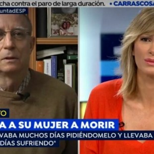 Susanna Griso pregunta a Ángel Hernández si ayudó a morir a su mujer "para incidir en la campaña"