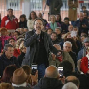 Pablo Iglesias: «No queremos vivir en un país con presos políticos»