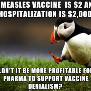 Un millón de dólares de gastos médicos por no vacunar a su hijo
