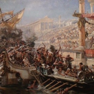 Las naumaquias, el mayor espectáculo de la antigua Roma