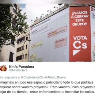 "Que vergüencica”: las redes analizan el “nivel” de la campaña de Ciudadanos y su último cartel
