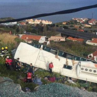 Varios muertos en un accidente de un autobús turístico en Madeira