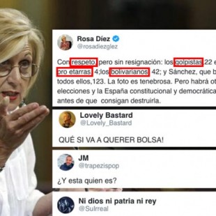 El ‘respetuoso’ tuit de Rosa Díez, tras el resultado electoral: “Golpistas”, “pro etarras”, “bolivarianos”…