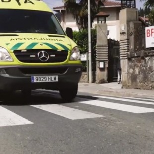 El peligro de " los resaltes " para el traslado en Ambulancia de heridos y enfermos