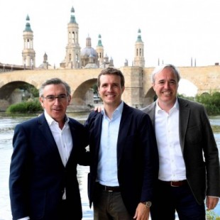 La carrera secreta del líder del PP de Aragón en la Rey Juan Carlos