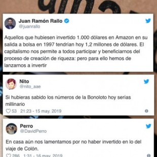 El economista liberal Juan Ramón Rallo pone Amazon como ejemplo de las bondades del capitalismo y tuiteros le responden